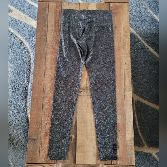 Purusha Iridescent Leggings, Women's Medium - Picture 4 of 5